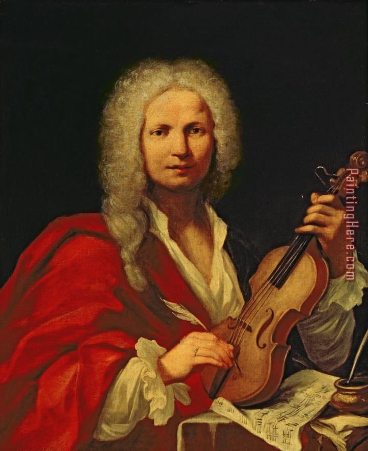 Italian School Portrait Of Antonio Vivaldi